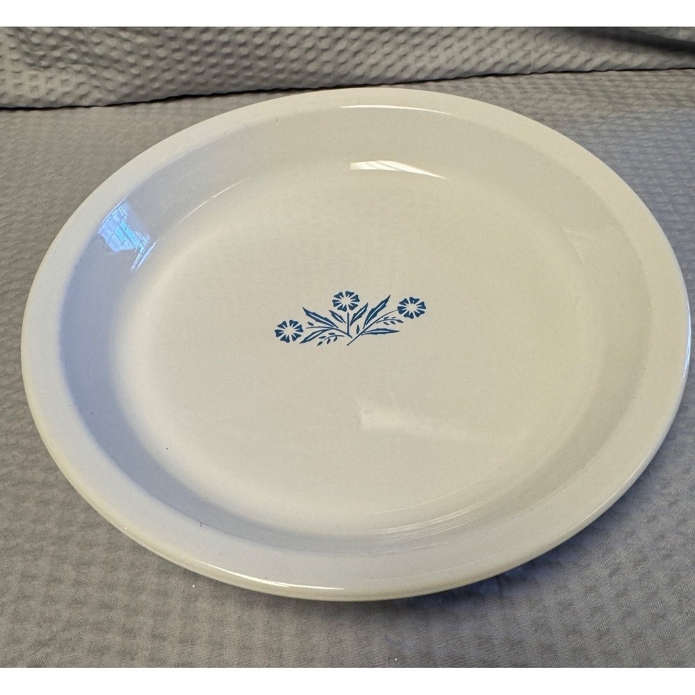 Vintage CORNING WARE "Blue Cornflower" 9 Inch PIE Plate Dish P-309 EUC Classic